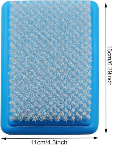 إبرة التلبيد حصيرة الصوف اللباد الخلفية فرشاة التطريز الخياطة الحرف التلبيد إبرة اللباد الصوف البساط فرشاة، الأزرق in Kuwait