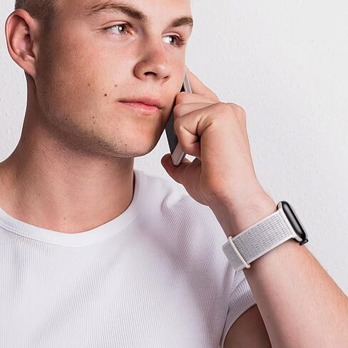 Getino Sport Nylon Band Compatible with Apple Watch Bands for Men Women | 46mm 44mm 45mm 42mm 49mm 38mm 40mm 41mm, Breathable Fabric Braided Strap for iWatch Series 11 10 9 8 7 6 5 4 3 2 1 Ultra SE in Kuwait