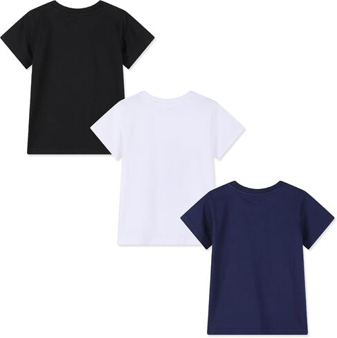 Kids Boy Short Sleeve Graphic Tees Cotton Casual Easter Summer Tops T-Shirts Packs in Saudi Arabia