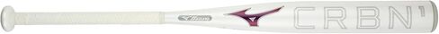 Mizuno CRBN1 - Fastpitch Softball Bat (-13) | Womens Composite Fast Pitch BAT | White-Black | 32 INCHES (3200) in Saudi Arabia