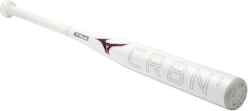 Mizuno CRBN1 - Fastpitch Softball Bat (-13) | Womens Composite Fast Pitch BAT | White-Black | 32 INCHES (3200) in Saudi Arabia