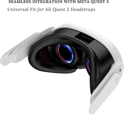 محول حزام لـ Meta Quest 2 أشرطة على Quest 3 محولات حزام الرأس العالمية تربط مهمتك 2 و3 أحزمة الرأس بسهولة in Kuwait