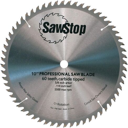 SawStop Titanium Series Premium Woodworking Blade - 40 Tooth BTS-R-40ATB in Saudi Arabia
