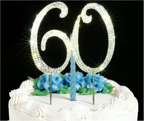Scotamalone15 Cake Topper Premium Bling Rhinestone Diamond Gems in Saudi Arabia