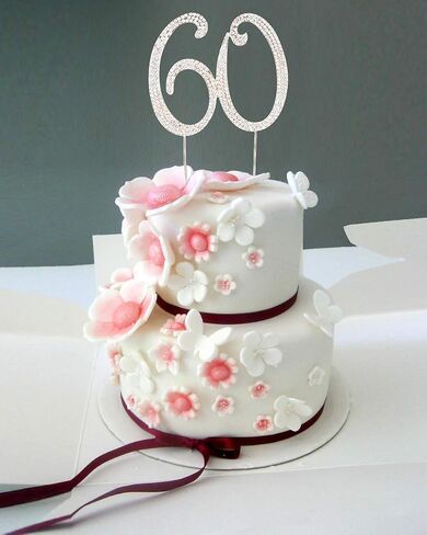 Scotamalone15 Cake Topper Premium Bling Rhinestone Diamond Gems in Saudi Arabia
