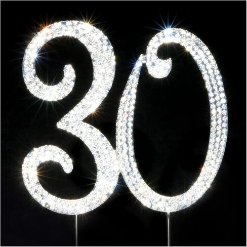 Scotamalone15 Cake Topper Premium Bling Rhinestone Diamond Gems in Saudi Arabia