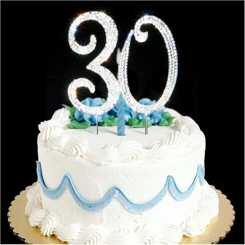 Scotamalone15 Cake Topper Premium Bling Rhinestone Diamond Gems in Saudi Arabia