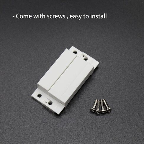 Magnetic Reed Switch NC NO COM Surface Mount Wired Door Window Contact Sensor with Cover for Home Security and Burglar Alarm Systems MC-31 5pcs in Saudi Arabia