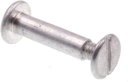 Prime-Line 9051734 Binding Posts and Screws, Truss Head, Slotted Drive, 3/16 In. X 3/4 In. (25 Pack) in Saudi Arabia