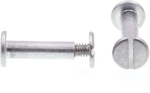 Prime-Line 9051734 Binding Posts and Screws, Truss Head, Slotted Drive, 3/16 In. X 3/4 In. (25 Pack) in Saudi Arabia