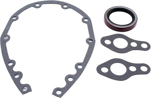 1 set Timing Cover Gasket With Seal And Water Pump Gasket SHLPDFM Compatible with Small Block Chevys 265, 283, 327, 350, 383,400 in Saudi Arabia