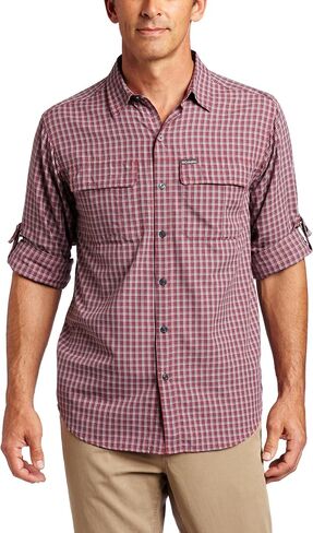 Columbia Men's Silver Ridge Plaid Long Sleeve Shirt in Saudi Arabia