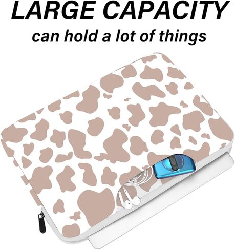 متوافق مع حافظة MacBook Air مقاس 13 بوصة إصدار 2020 2019 2018 (A2337 M1 A2179 A1932)، مع معرف اللمس وحزمة حماية لوحة المفاتيح وكاميرا الويب والحقيبة وواقي الشاشة (نمط الفهد الأسود) in Kuwait