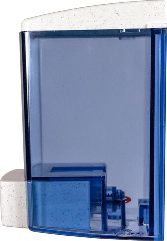 San Jamar S30TBL Classic Bulk Liquid/Lotion Soap & Hand Sanitizer Dispenser, 30 oz. Capacity, Arctic Blue in Saudi Arabia