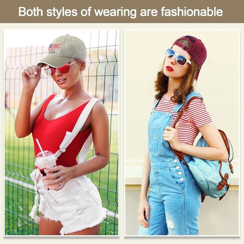 Tarpop 6 Pcs American Flag Baseball Cap Tactical USA Flag Hats Adjustable Washed Us Flag Cap for Men Women in Kuwait