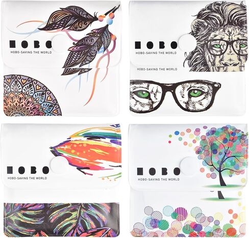 جيب منفضة سجائر الحقيبة مقاومة للحريق PVC، 4 قطع منفضة سجائر محمولة قابلة لإعادة الاستخدام مع غطاء مقاوم للرائحة، منفضة سجائر لطيفة للسفر والتخلص من مؤخرة السجائر في الهواء الطلق للاستخدام في السفر بألوان متنوعة in Kuwait