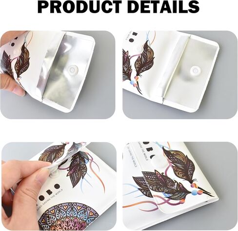 جيب منفضة سجائر الحقيبة مقاومة للحريق PVC، 4 قطع منفضة سجائر محمولة قابلة لإعادة الاستخدام مع غطاء مقاوم للرائحة، منفضة سجائر لطيفة للسفر والتخلص من مؤخرة السجائر في الهواء الطلق للاستخدام في السفر بألوان متنوعة in Kuwait