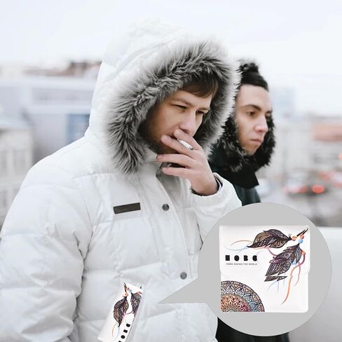 جيب منفضة سجائر الحقيبة مقاومة للحريق PVC، 4 قطع منفضة سجائر محمولة قابلة لإعادة الاستخدام مع غطاء مقاوم للرائحة، منفضة سجائر لطيفة للسفر والتخلص من مؤخرة السجائر في الهواء الطلق للاستخدام في السفر بألوان متنوعة in Kuwait