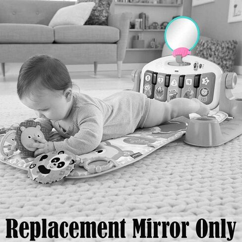 Replacement Parts for Kick 'n Play Gym - FGG46 ~ Fisher-Price Kick 'n Play Piano Gym ~ Replacement Self-Discovery Mirror ~ Teal and Pink in Saudi Arabia
