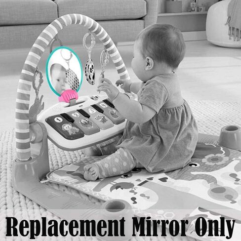 Replacement Parts for Kick 'n Play Gym - FGG46 ~ Fisher-Price Kick 'n Play Piano Gym ~ Replacement Self-Discovery Mirror ~ Teal and Pink in Saudi Arabia