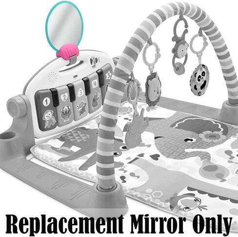 Replacement Parts for Kick 'n Play Gym - FGG46 ~ Fisher-Price Kick 'n Play Piano Gym ~ Replacement Self-Discovery Mirror ~ Teal and Pink in Saudi Arabia