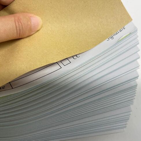 50 Sets Receipt Book Order Forms Pad 2 Part Carbonless 2.75 x 6 Inch Sales Receipt Form, Invoice Pad Invoice Book for Small Business in Saudi Arabia
