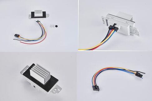 طقم مقاوم محرك منفاخ HVAC متوافق مع Chevy، GMC - Silverado، Tahoe، Suburban، Avalanche، Sierra، Yukon XL Rplace # 15-81773، 15-80567، 89018778، 89019351، 19260762 in Kuwait