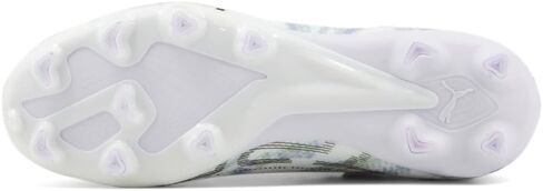 حذاء PUMA للسيدات Ultra Match Brilliance Firm Ground/Ag لكرة القدم، أرضية ثابتة - أبيض - مقاس 8 M in Saudi Arabia