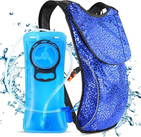 Hydration Pack with 2L Hydration Bladder Lightweight Insulation Water Rucksack Backpack Bladder Bag Cycling Bicycle Bike/Hiking Climbing Pouch in Saudi Arabia