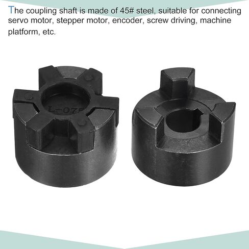 MECCANIXITY عمود اقتران مرن 14 مم إلى 22 مم 54 مم × 44.5 مم وصلة توصيل المحرك in Kuwait