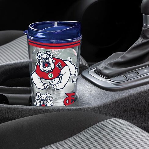 Rico Industries NCAA College Double Wall Mayhem 16oz Or 20oz Tritan Tumbler W Lid in Saudi Arabia