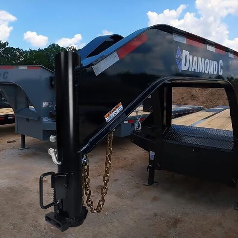 بديل لمقرنة المقطورة ذات الرقبة المنحنية ذات ذاكرة الوصول العشوائي المستديرة بارتفاع قابل للتعديل 25000 رطل 2-5/16 بوصة، تحل الكرة محل 028700300 1289020300 تناسب جميع طرازات سلسلة PRP (عبوة من 1) in Kuwait