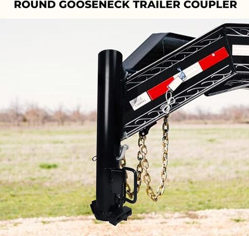 بديل لمقرنة المقطورة ذات الرقبة المنحنية ذات ذاكرة الوصول العشوائي المستديرة بارتفاع قابل للتعديل 25000 رطل 2-5/16 بوصة، تحل الكرة محل 028700300 1289020300 تناسب جميع طرازات سلسلة PRP (عبوة من 1) in Kuwait