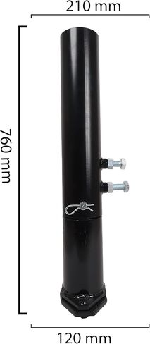 بديل لمقرنة المقطورة ذات الرقبة المنحنية ذات ذاكرة الوصول العشوائي المستديرة بارتفاع قابل للتعديل 25000 رطل 2-5/16 بوصة، تحل الكرة محل 028700300 1289020300 تناسب جميع طرازات سلسلة PRP (عبوة من 1) in Kuwait