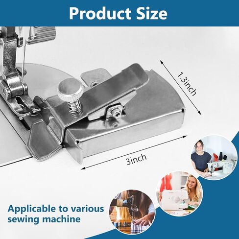 Magnetic Seam Guide for Sewing Machine,Universal Seam Guide, Hemmer Guide,Multifunctional Hem Guide for Industrial and Home Sewing Machine, Sewing Suppie Accessories of Guide Sewing Foot in Kuwait