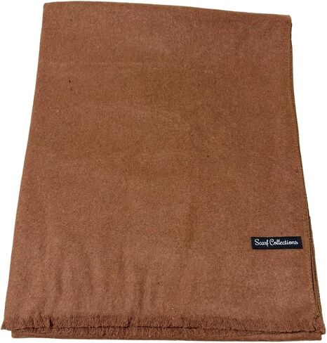 وشاح شتوي من الصوف الصلب/شال/لف/كوفية/وشاح للرأس/بطانية للرجال والنساء - مقاس XL 75x200 سم in Saudi Arabia