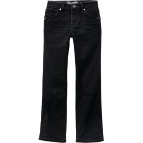 Wrangler Boys' Retro Slim Fit Straight Leg Jean, Blackwell, 7 Slim in Kuwait
