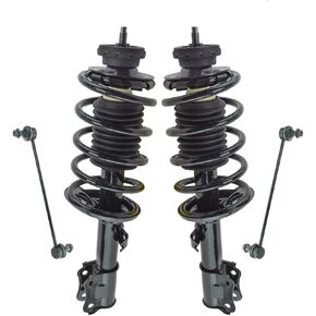 4pcs Suspension Kit Set Assembly Front Left Right Strut Sway Bar for Chevy for Aveo 2004-2011 for Aveo5 2006-2011,for Pontiac for G3 2009 527-01578R 96980824 in Kuwait