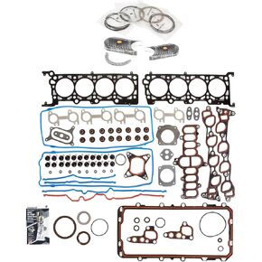 MA-9761264283-4 Full Gasket Set Bearings Rings Compatible With/For 95-00 Lincoln Mercury Ford 4.6L SOHC in Saudi Arabia