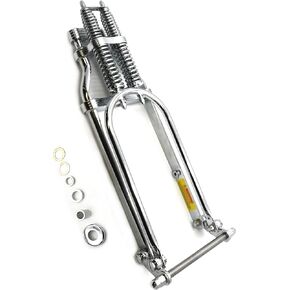HTTMT SF001-II- Compatible with 22" Stock Chrome Narrow Glide Springer Front End w/Axle Kit H-D Chopper Arched in Saudi Arabia