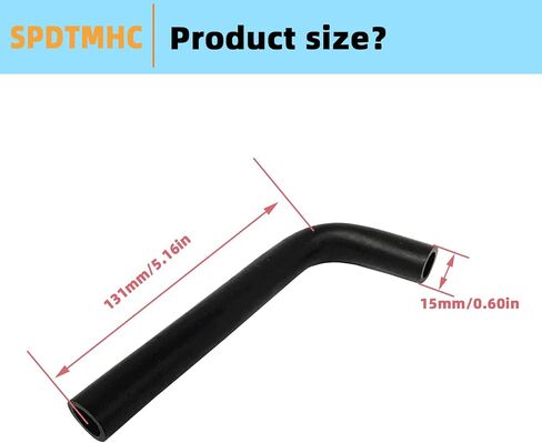 Breather Tube Fit for Honda GX120 GX140 GX160 GX200 Engine Fit for Predator for Champion for Westinghouse for Duromax for Generac for Powermate 5500 6000 6500 Watts 7-13KW Non-Inverter Generator in Kuwait