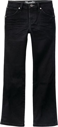 Wrangler Boys' Retro Slim Fit Straight Leg Jean, Blackwell, 7 Slim in Kuwait