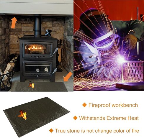 Titanium Adhesive Backed exhaust heat shield 2500 Degrees High Temp Protection Material Thermal Barrier Blanket Mat (24'' X 40'') in Kuwait