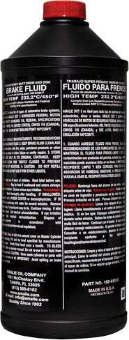 AMALIE Dot 3 Brake Fluid (160-65031-92) 12 Ounce Bottle, Pack of 12 in Saudi Arabia