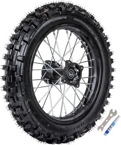 17 "Front 14" مجموعة عجلات الدراجة الأوساخ الخلفية-70/100-17 و 90/100-14 إطار وجمعية حافة مع أنابيب ، 12 مم 6202RS محمل وفاصل المحور 110CC 125CC 140CC 150CC 160CC PIK PIKE APOLLO SSR TAOTAO COOLSTER in Kuwait