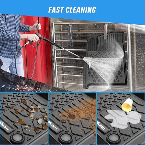 Nilight Floor Mats for Rivian R1T 2025 2026 All Weather Custom Fit Heavy Duty Floor Liners in Saudi Arabia