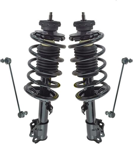 4pcs Suspension Kit Set Assembly Front Left Right Strut Sway Bar for Chevy for Aveo 2004-2011 for Aveo5 2006-2011,for Pontiac for G3 2009 527-01578R 96980824 in Kuwait