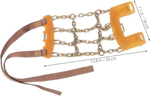 Emergency Snow Tire Chains for Suv and Pickup Trucks Adjustable Skid Chains Traction Device for Snow and Mud Reliable Grip with Ninesquare in Saudi Arabia