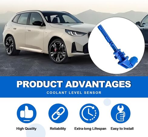 مستشعر مستوى المبرد متوافق مع X1/X3/X4/X5/X6/M3/M5/M6/Z4/Z8 1Series M 128i 135i 323i 325i320i 330i 328i 335i 528i 530i 525i 5550i740i 640i propearing 1713919 in Saudi Arabia