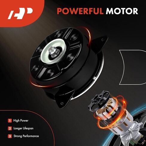 A-Premium Radiator Fan Motor Compatible with Mitsubishi Mirage 2014-2015 1.2L in Saudi Arabia